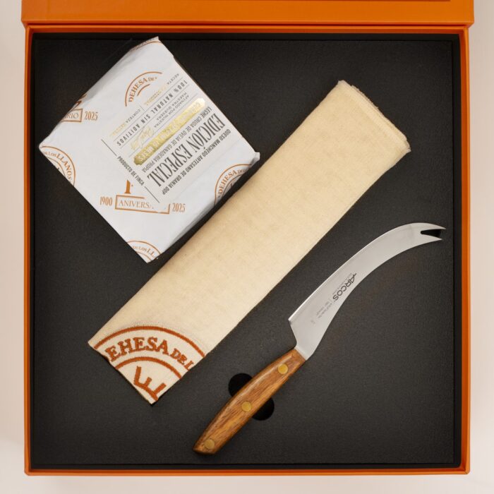 Estuche 125 aniversario - Queso, Cuchillo quesero Arcos y Paño de conservación - Imagen 3