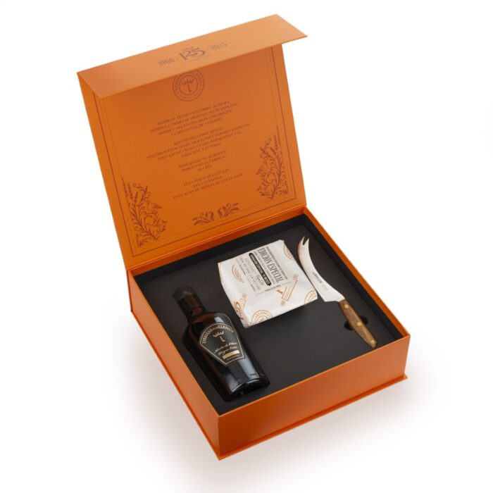 Estuche 125 aniversario - Queso, Aceite y Cuchillo quesero Arcos